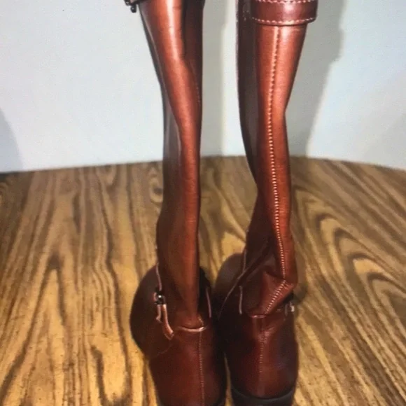 Gianni bini leather riding boots - Picture 5 of 5